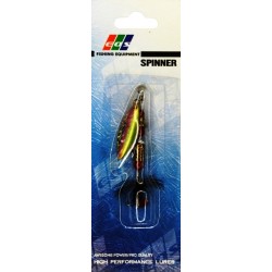 Блешня для риби, обертова, EOS S0022A, вага 4г, колір GS432001